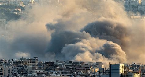 Liban Isra L Intensifie Ses Frappes Sur La Banlieue Sud De Beyrouth