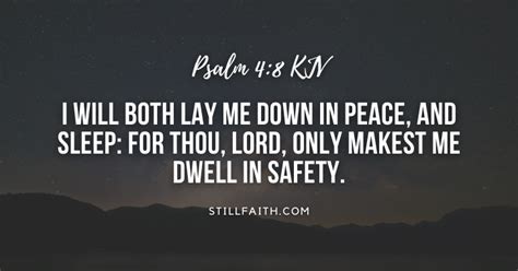 Bible Verses About Safety Kjv Stillfaith