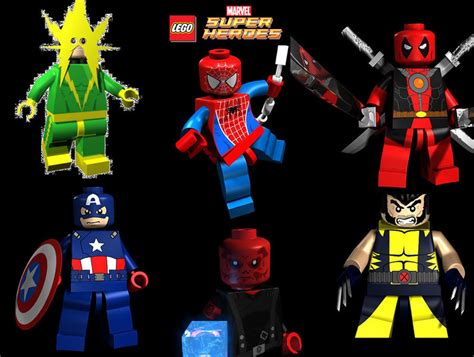 A Bunch Of Newly Announced Lego Marvel Super Heroes Characters