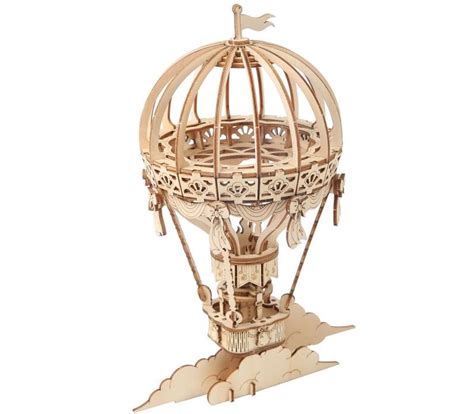 D Wooden Puzzle Hot Air Balloon