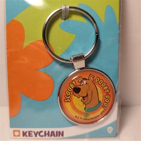 Warner Bros Accessories Scooby Dooby Doo Official Cartoon Keychain