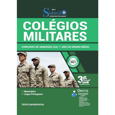 Ensino Medio Militar - Apostila Colégio Militar - 1º Ano do Ensino Médio em Promoção na Americanas