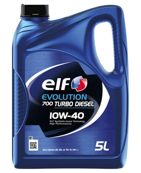ELF EVOLUTION 700 TURBO DIESEL 10W40 5 Liter - FilterABC - M