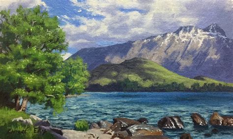 New Zealand Painting at PaintingValley.com | Explore collection of New ...