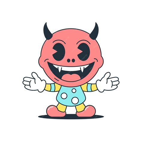 Creepy Smile Cartoon