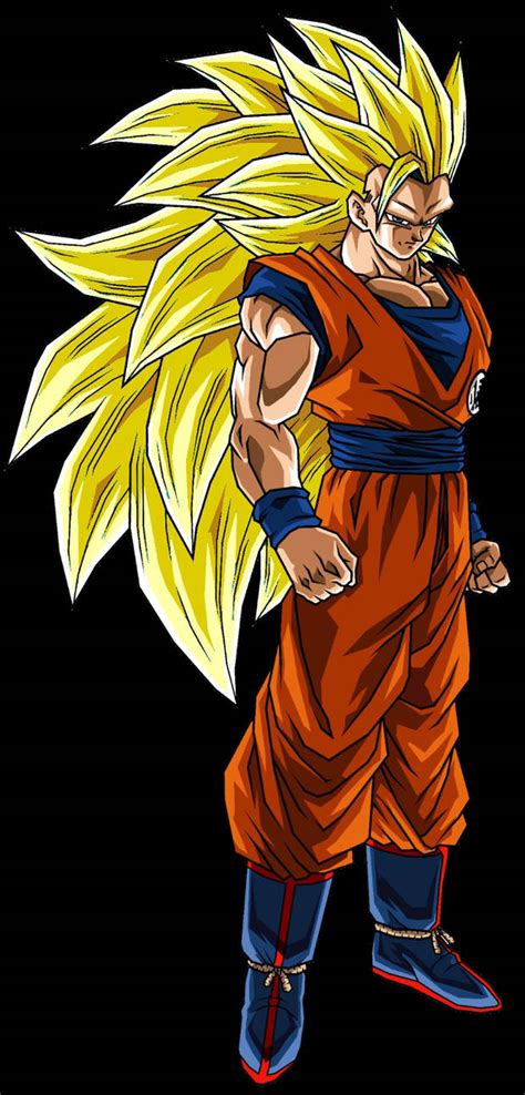 Goku Ssj3 V2 By Limitbreakerssjgod On Deviantart