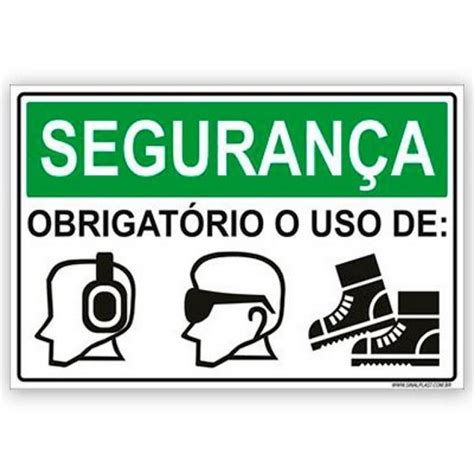 Placa De Aviso Seguran A Do Trabalho Cotanet