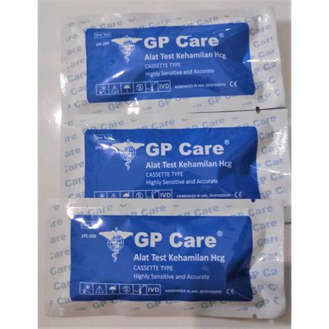 Jual Test Pack Type Cassette Gp Care Hcg Test Kehamilan Shopee