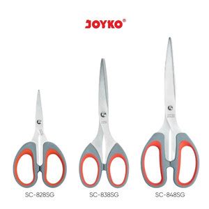 Jual Gunting Joyko Tajam Kertas Besar Kecil Scissor Hitam Besar