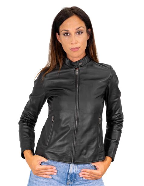 Chaquetas De Cuero En Cuero De Mujer Descubre Vera Pelle Italy