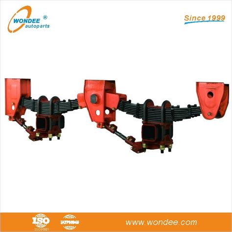 Hot Sale American Type Mechanical Suspension 3 Axle for Trailer/Truck Parts - China Mechanical ...