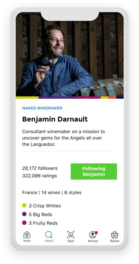 Free IOS Android App For Naked Wines Angels