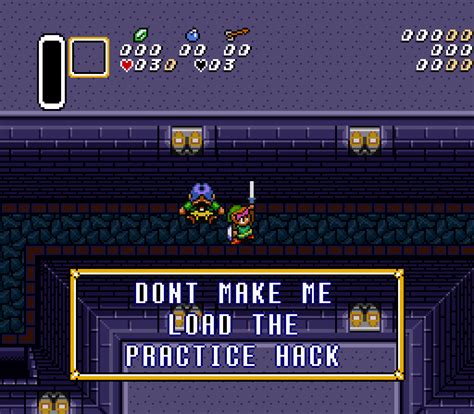 Don't Make Me Load the Practice Hack - ALttPR