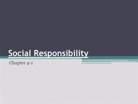 Ppt Social Responsibility Powerpoint Presentation Free Download Id1629767