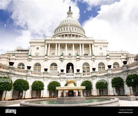 The Capitol Building Home To The Senate And The Us House Of