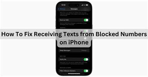 how to find blocked texts on iphone