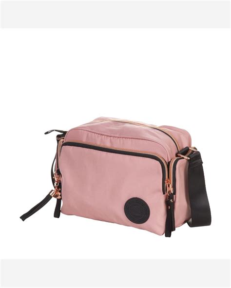 Riachuelo Bolsa Transversal M Dia Paul Frank Glam Nude