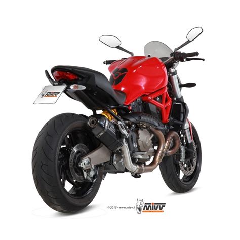 ESCAPE DUCATI MONSTER 821 15 16 MIVV SPEED EDGE INOX Bikesport69