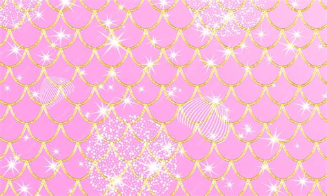 Fundo Rosa Princesas - Fundo rosa princesa. Estrelas mágicas. Escalas de ouro. Padrão de ...