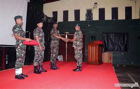 1 Sri Lanka Rifle Corps Battalion Training Course Ends | Sri Lanka Army