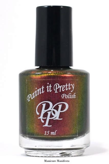 Manicure Manifesto Paint It Pretty Polish Red Night Sky Swatches Review