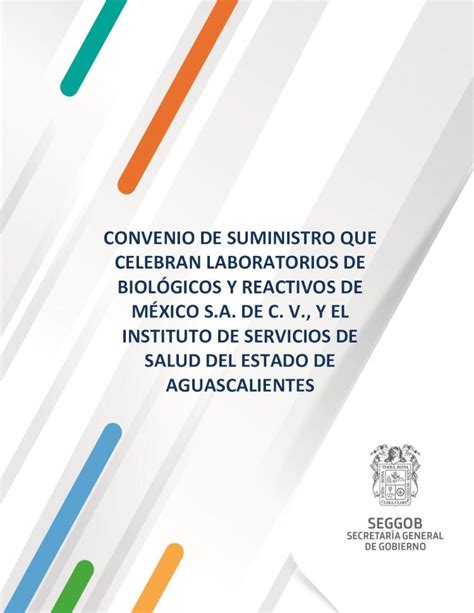 PDF CONVENIO DE SUMINISTRO QUE CELEBRAN POR UNA PARTE 2019 5