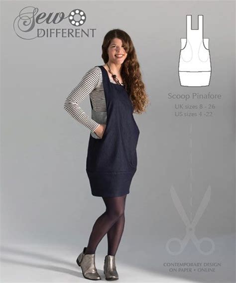 26 Designs Plus Size Pinafore Pattern WillsanEllis