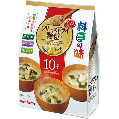 【楽天市場】マルコメ お徳用 フリーズドライ 顆粒料亭の味アソート 79g×24個：くまの中谷商店