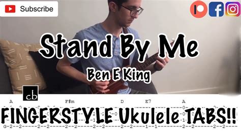 Stand By Me Ben E King Fingerstyle Ukulele Tutorialtab Youtube