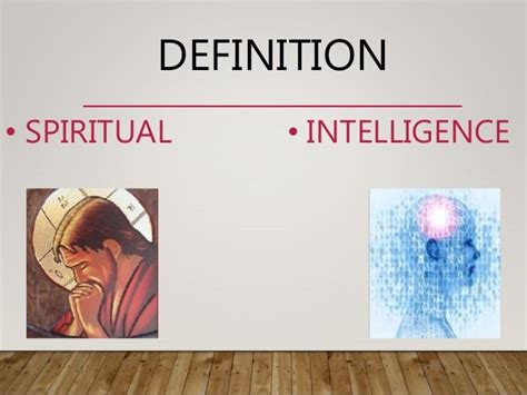 Spiritual intelligence