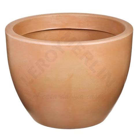 Vaso Plástico Verona Terracota Grande Leroy Merlin