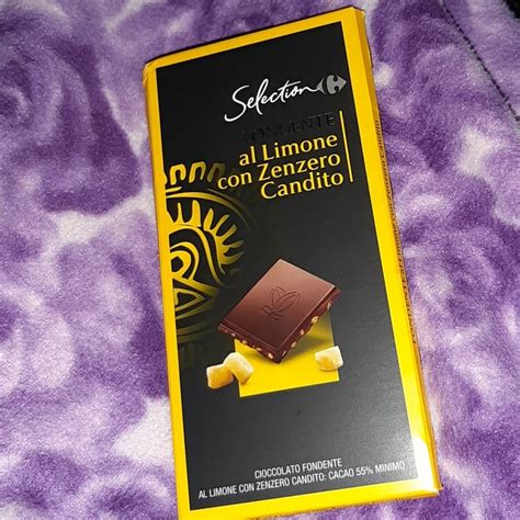 Selection Carrefour Fondente Al Limone Con Zenzero Candito Review