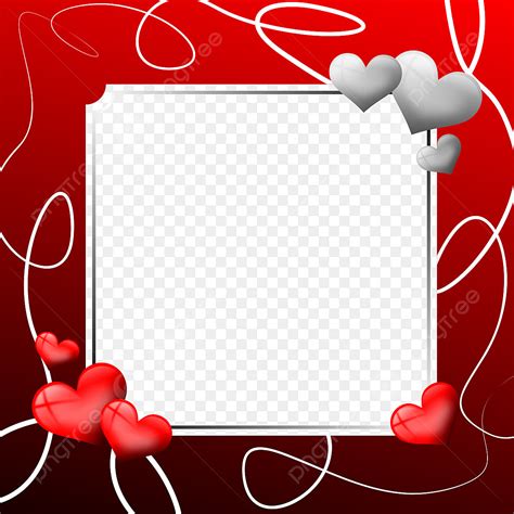 Happy Velintines Day Frame Png Vector Psd And Clipart With