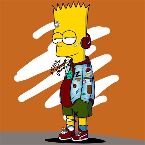 ArtStation - Bart Simpson fanart