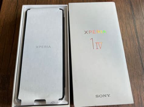 Sony Xperia 1 IV 256GB Black Unlocked Dual SIM UK XQ CT54 12GB Ram EBay