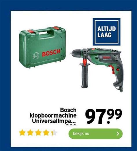 Bosch Klopboormachine UniversalImpact Aanbieding Bij GAMMA 1Folders Nl