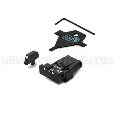 Improved LPA SPR75CZ30 Adjustable Sight Set For CZ 75 IPSCStore