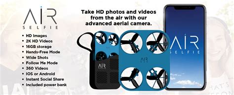 Amazon.com: AirSelfie Air Neo Selfie Drone Mini Drone with Camera for ...