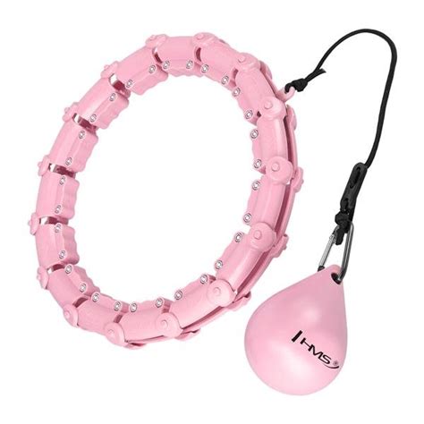 Hula Hop Z Wypustkami I Obci Nikiem Hms Hhw Light Pink Hms Sport