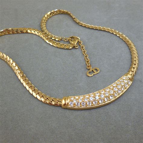 Vintage Dior Necklace from antiqueali on Ruby Lane