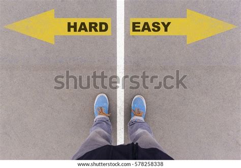 hard  easy images stock  vectors shutterstock