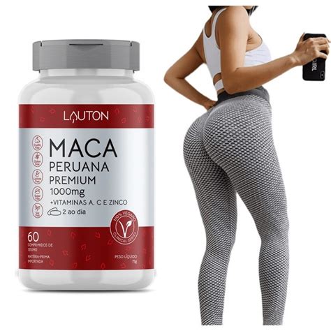 Suplemento Para Crescer Bum Bum Gluteos Coxas Maca Peruana Shopee Brasil