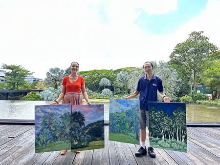 Impressions of Nature in Singapore by Mylène Viggers and Yuen Kum