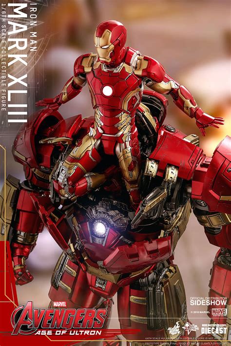 Marvel Iron Man Mark Xliii Sixth Scale Figure By Hot Toys Sideshow Collectibles
