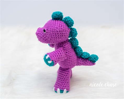 Mini Toby The Tarbosaurus Free Dinosaur Crochet Pattern Artofit