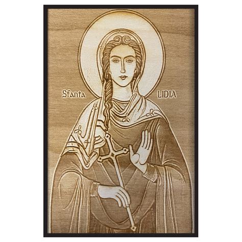Icoana Sfanta Lidia 15 Cm Emagro