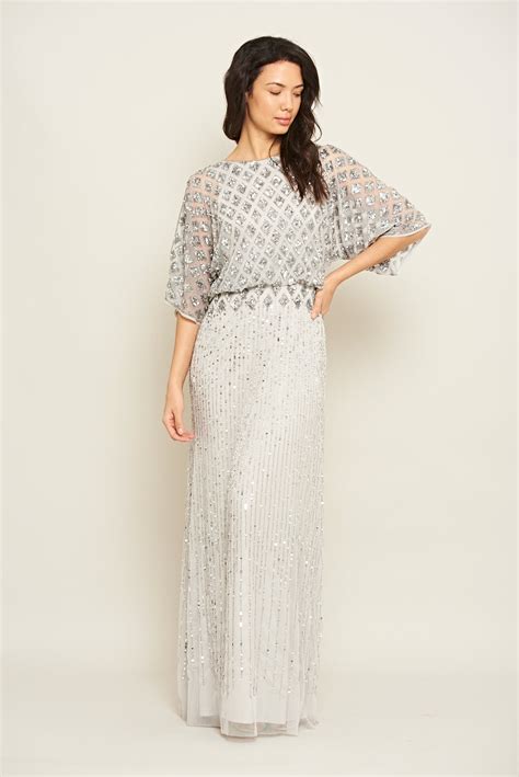 Cosmic Embellished Maxi Dress Frock And Frill