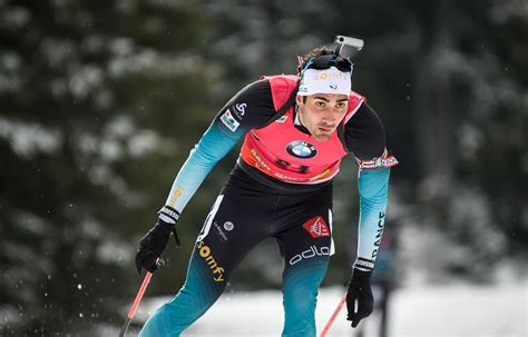 Biathlon Fillon Maillet Monte Sur Le Podium Fourcade Passe Encore