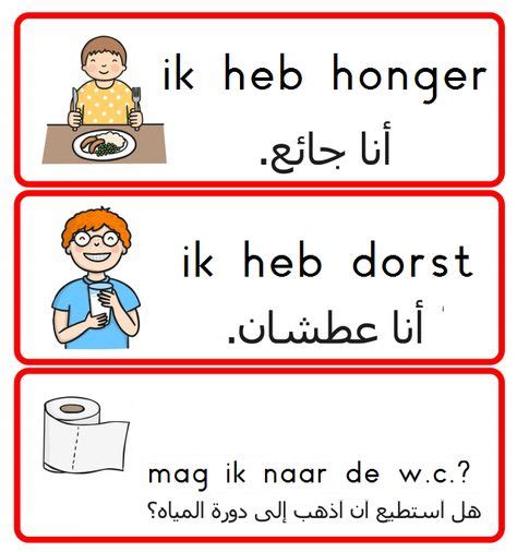 Veel Gebruikte Nederlandse Zinnen Voor In De Klas Met Arabische