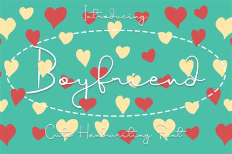 Boyfriend Font Font Canyon